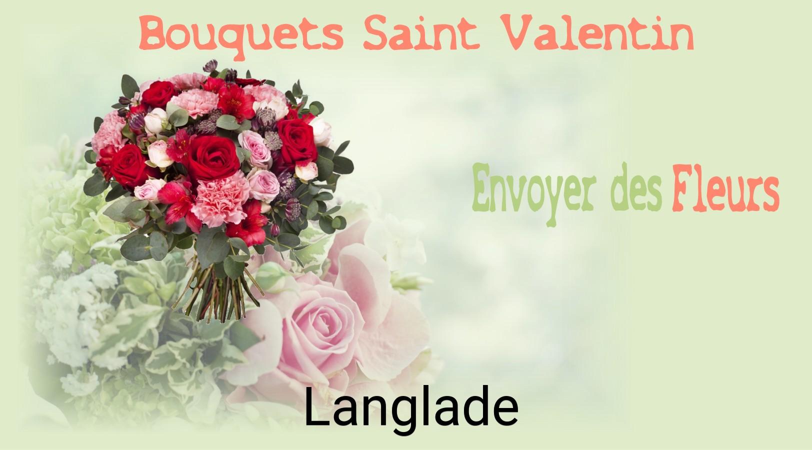Roses de Saint-Valentin livrées à Langlade